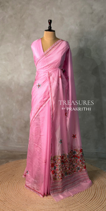Lilac Pink Silk kotta saree saree- PBR8H