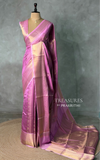 Lilac Pink banarasi silksaree -LZ8I