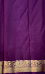Red and purple kanchipuram silk saree- PSSR270