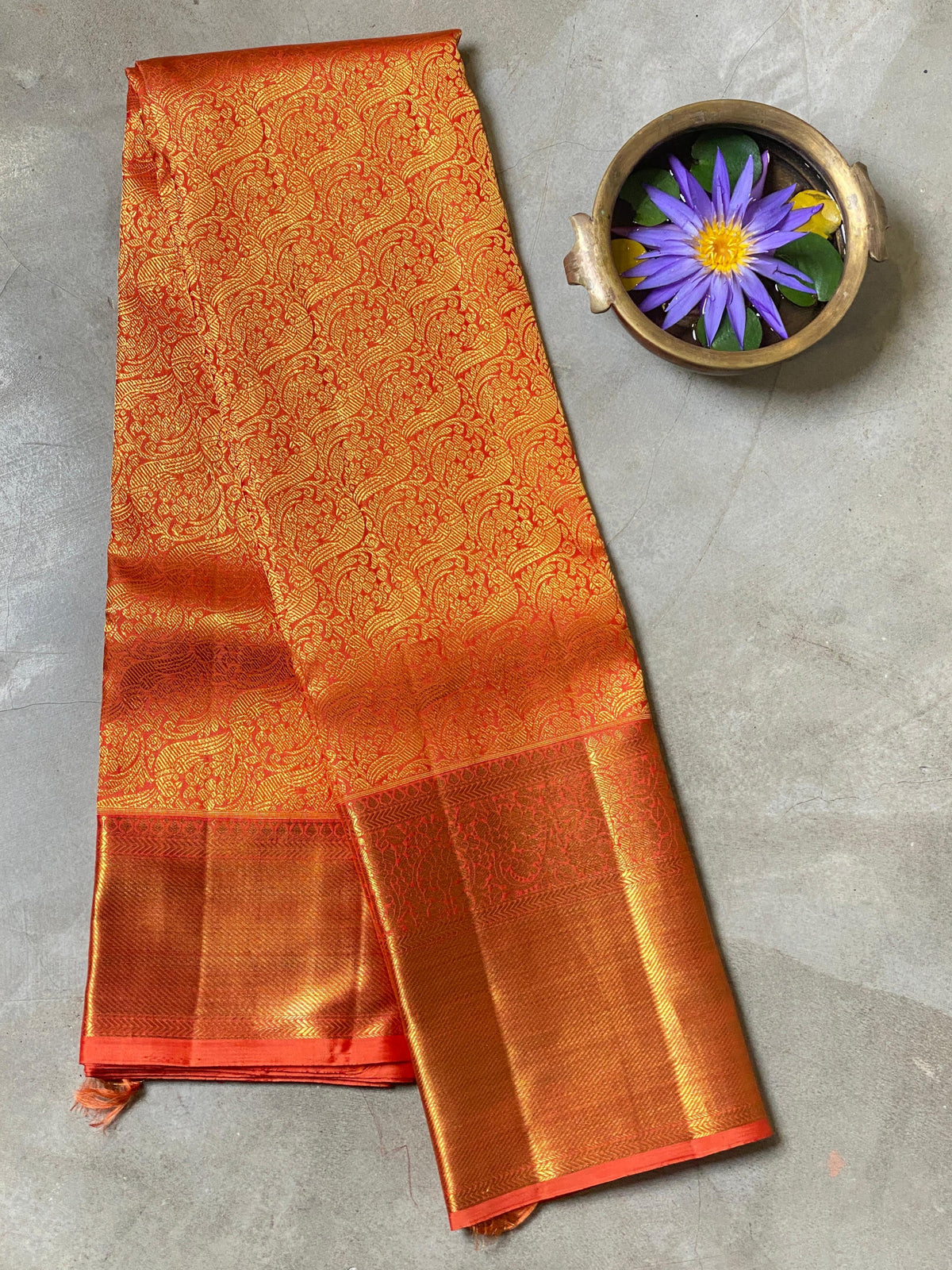 Pure kanchipuram 2g zari saree - PK19