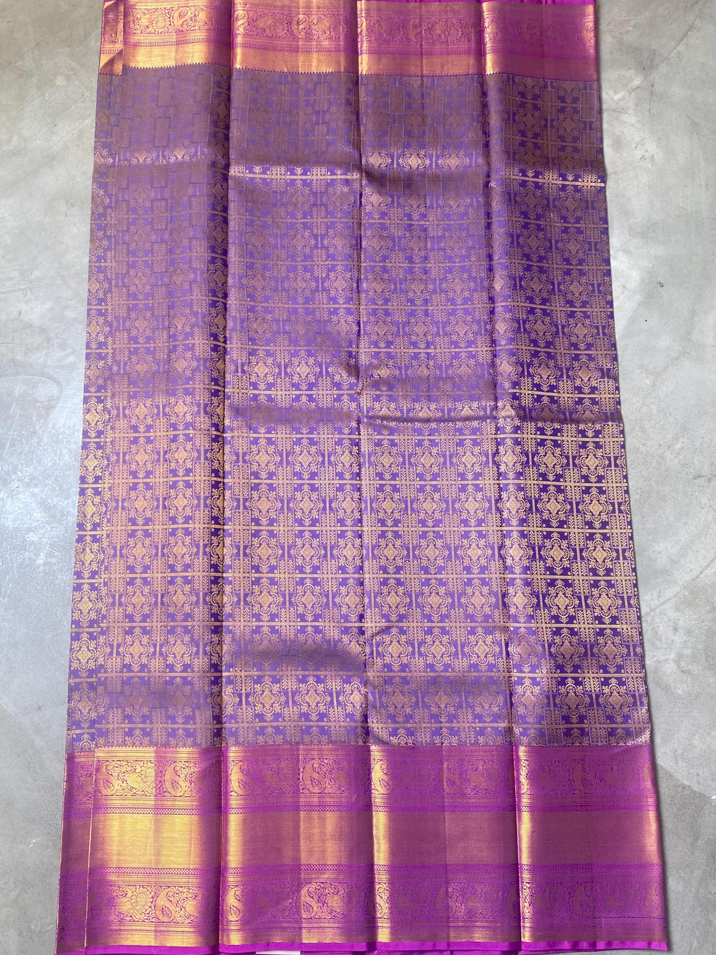 Pure kanchipuram 2g zari saree - PK13