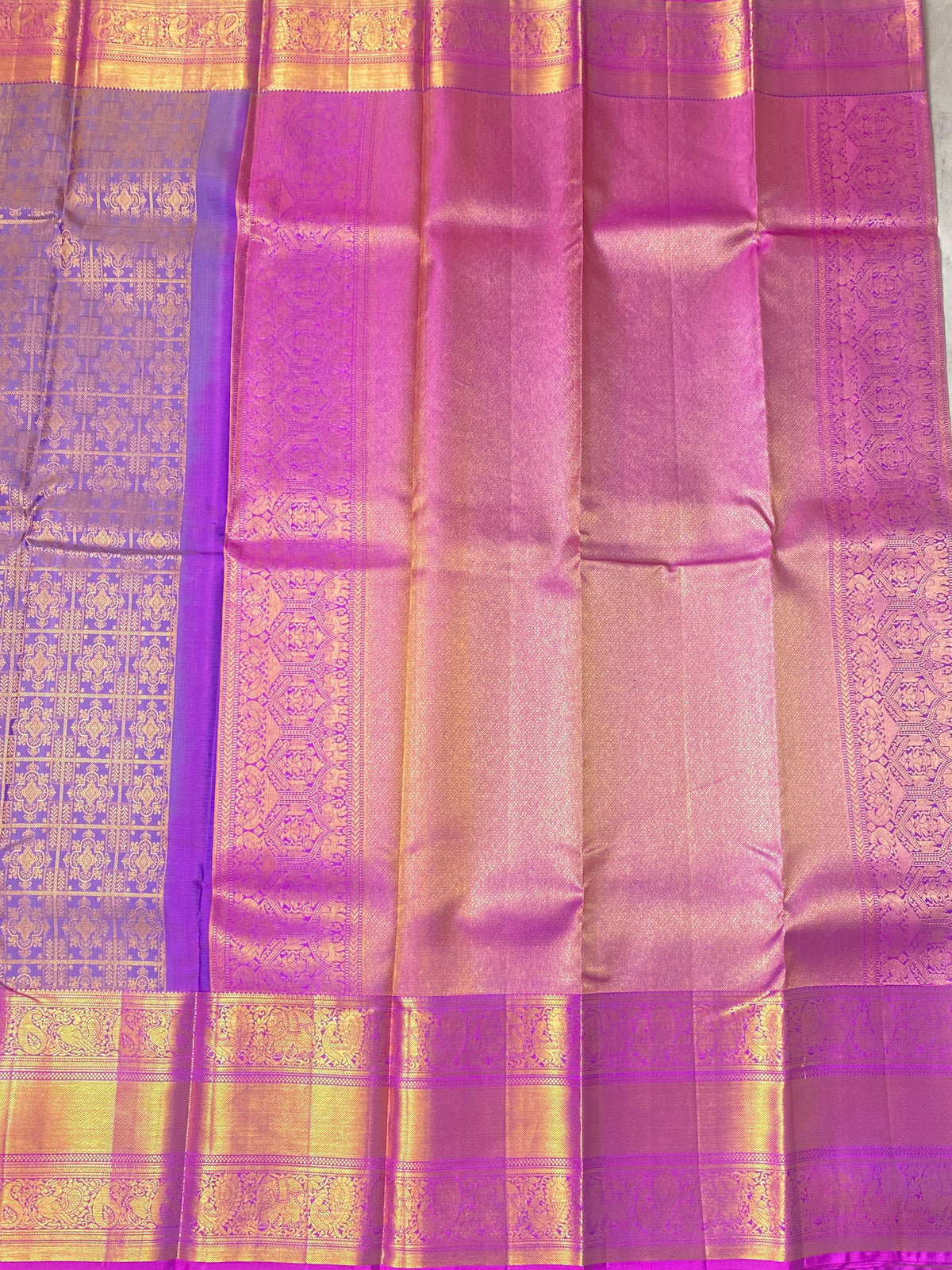 Pure kanchipuram 2g zari saree - PK13