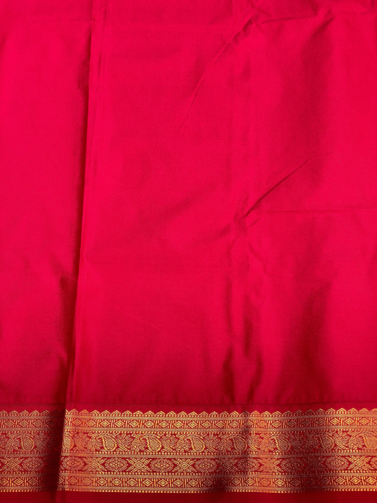 Dark green and magenta soft silk saree - PSS060A