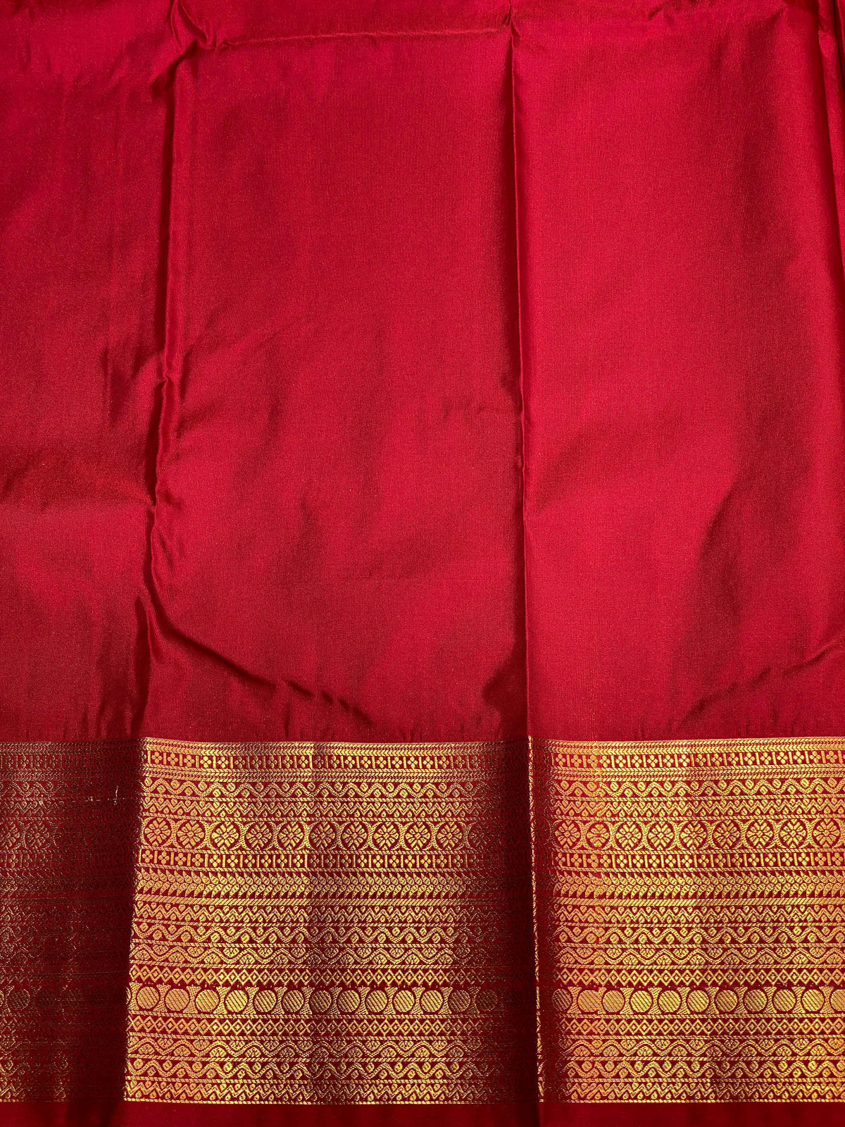 Maroon red bridal kanchipuram saree- PBK005