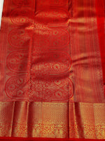 Red bridal kanchipuram saree- PSK002