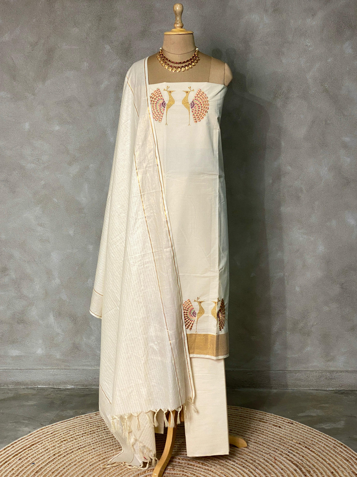 Onam salwar material - PBIRD 3