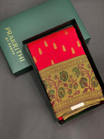 Pure Kanchipuram Silk saree - PMEENA1