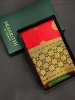Pure Kanchipuram Silk saree - PMEENA2