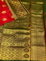 Pure Kanchipuram Silk saree - PMEENA2