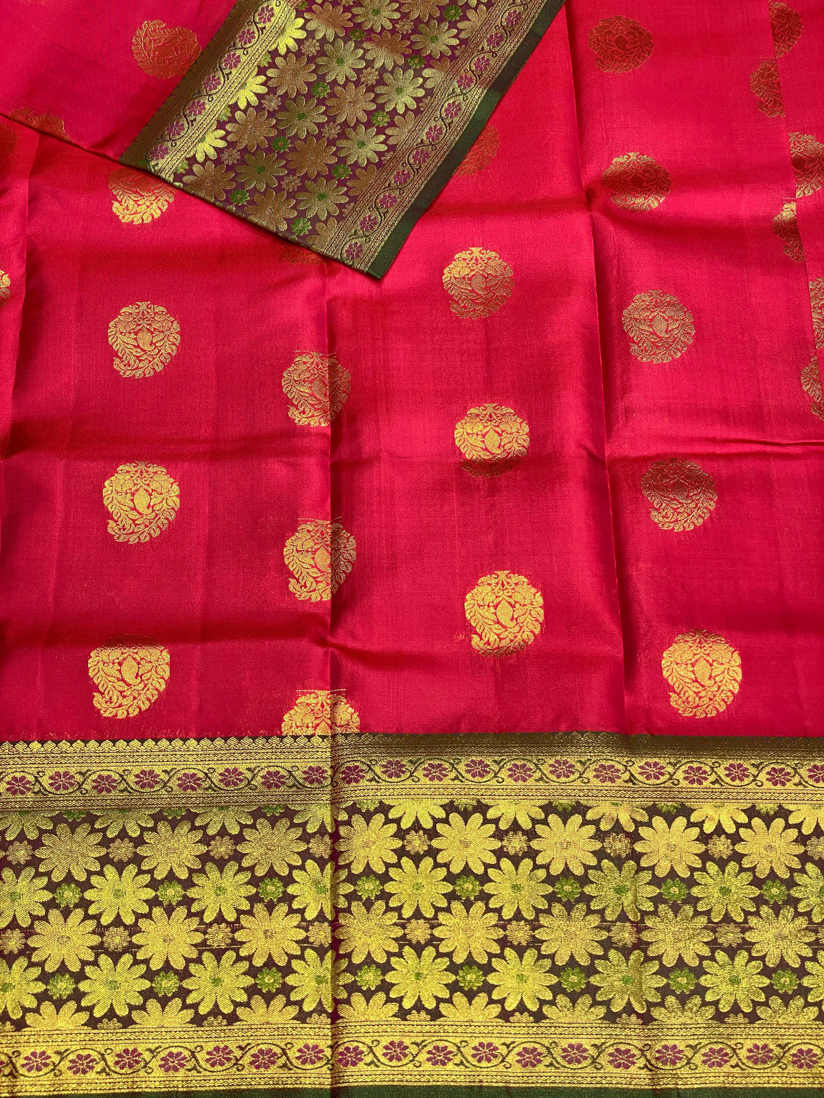 Pure Kanchipuram Silk saree - PMEENA4