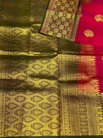 Pure Kanchipuram Silk saree - PMEENA4