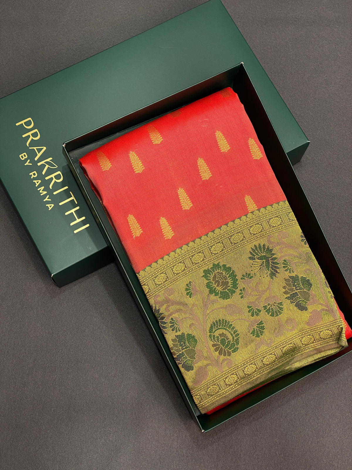 Pure Kanchipuram Silk saree - PMEENA5