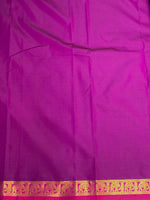 Vadamalli and green soft silk saree - PSE5