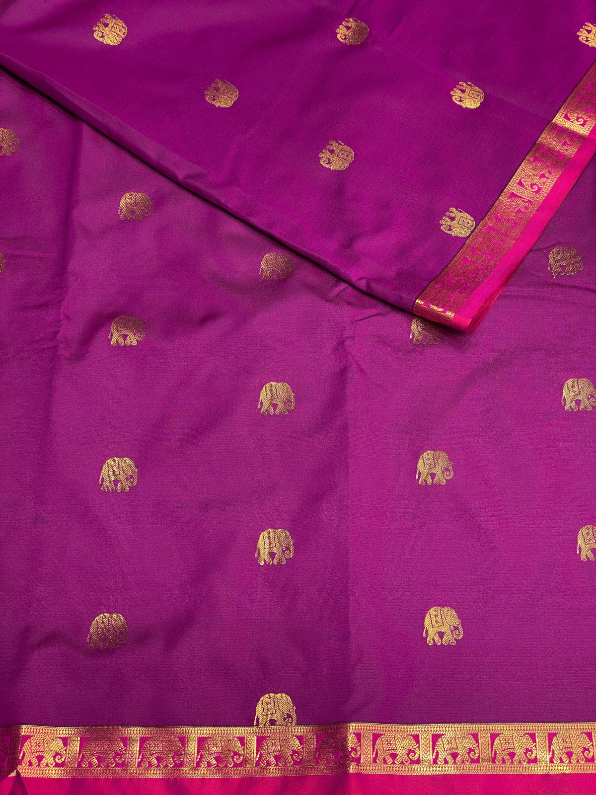 Vadamalli and green soft silk saree - PSE5