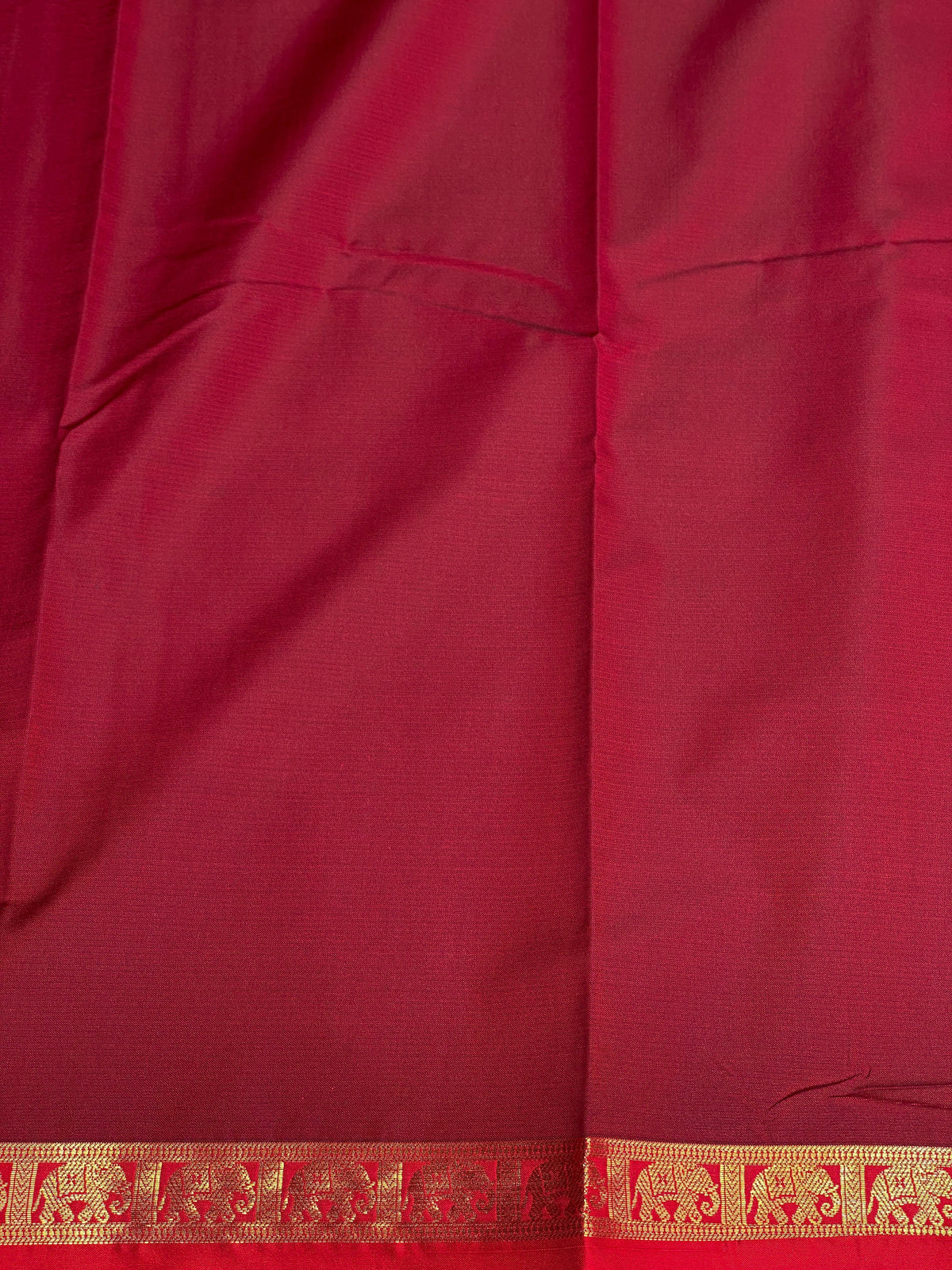 Dark green and maroon soft silk saree - PSE9
