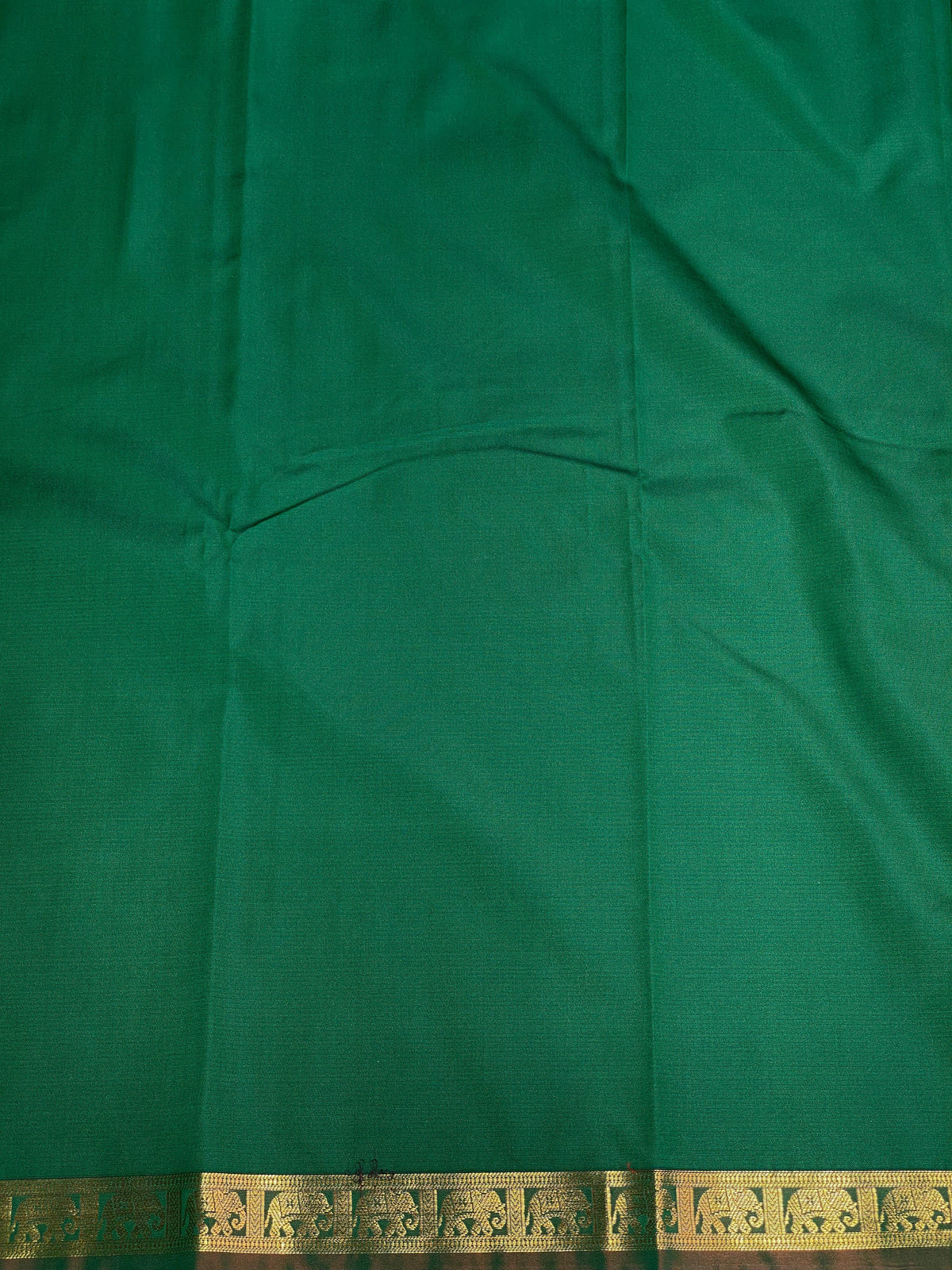 Dark wine and green soft silk saree - PSE10