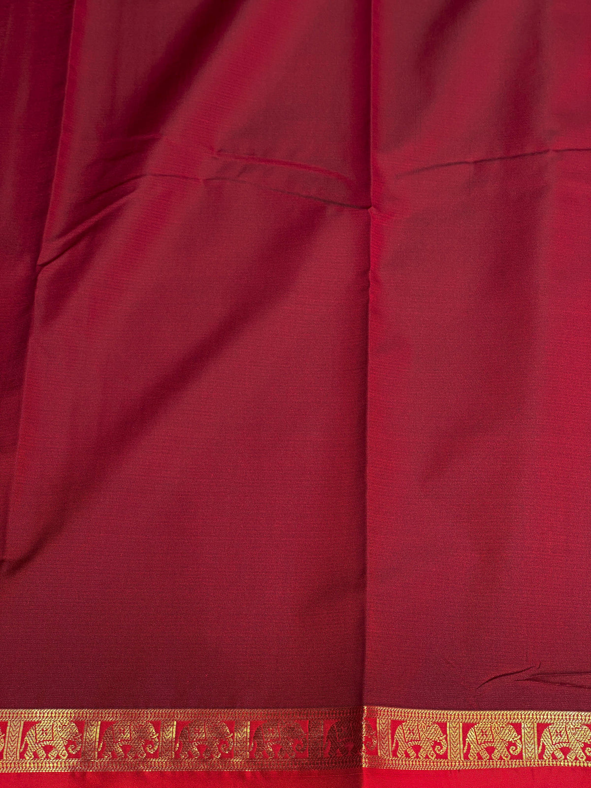 Sage green and maroons oft silk saree - PSE13