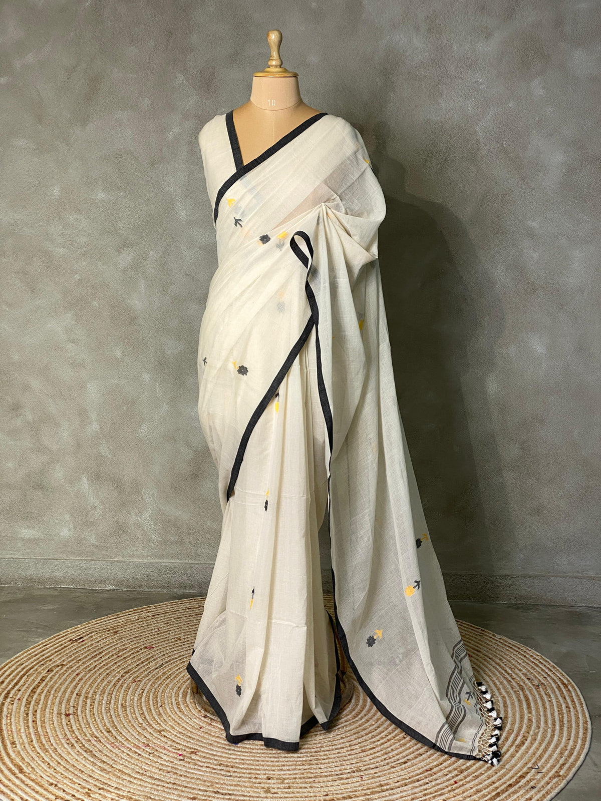 Handloom khadi cotton saree - PKHADI 1