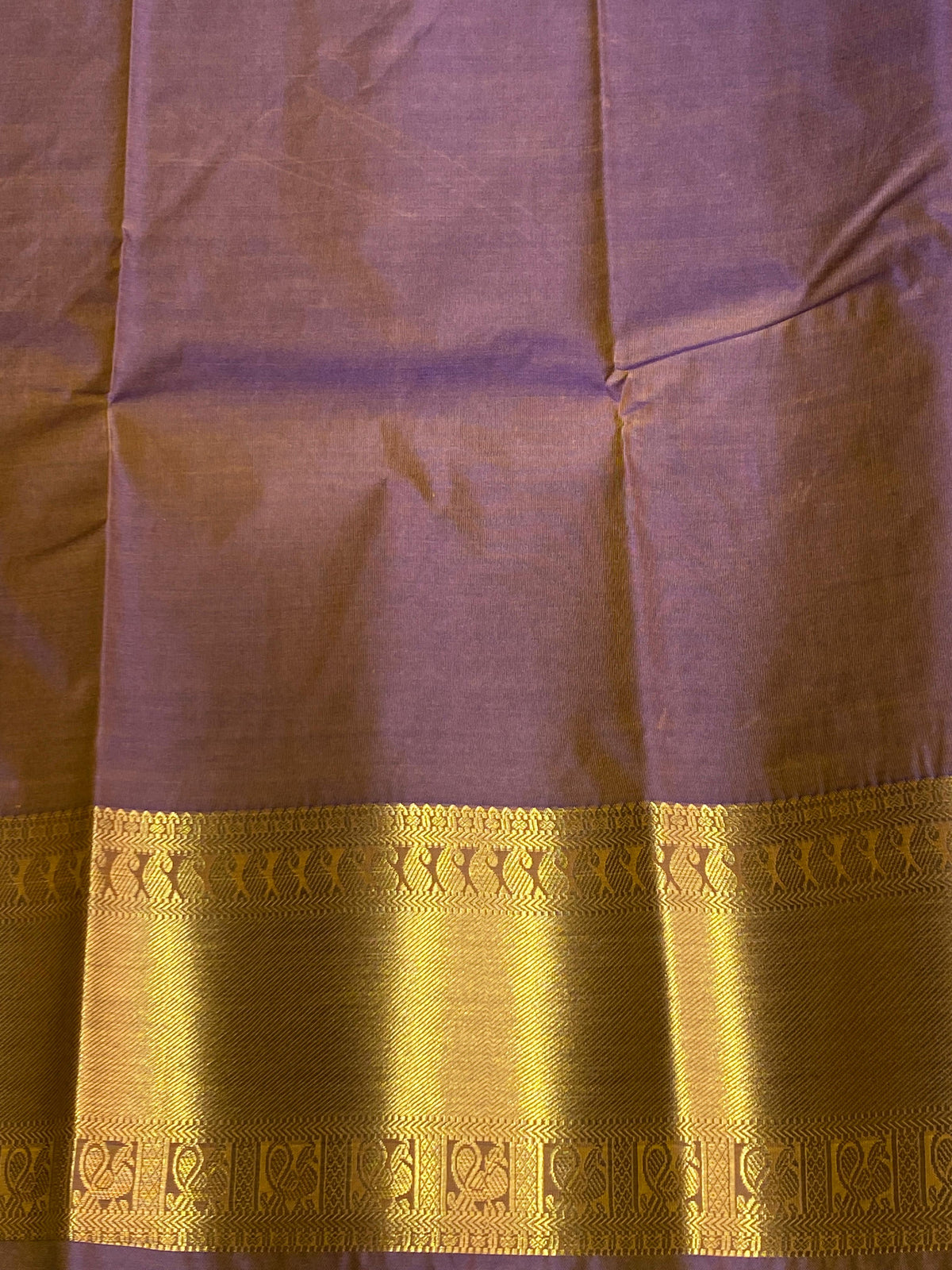 Orange silk saree- PSSC7E