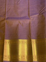 Orange silk saree- PSSC7E