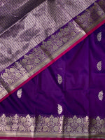 Violet Banarasi Saree - PBAN06