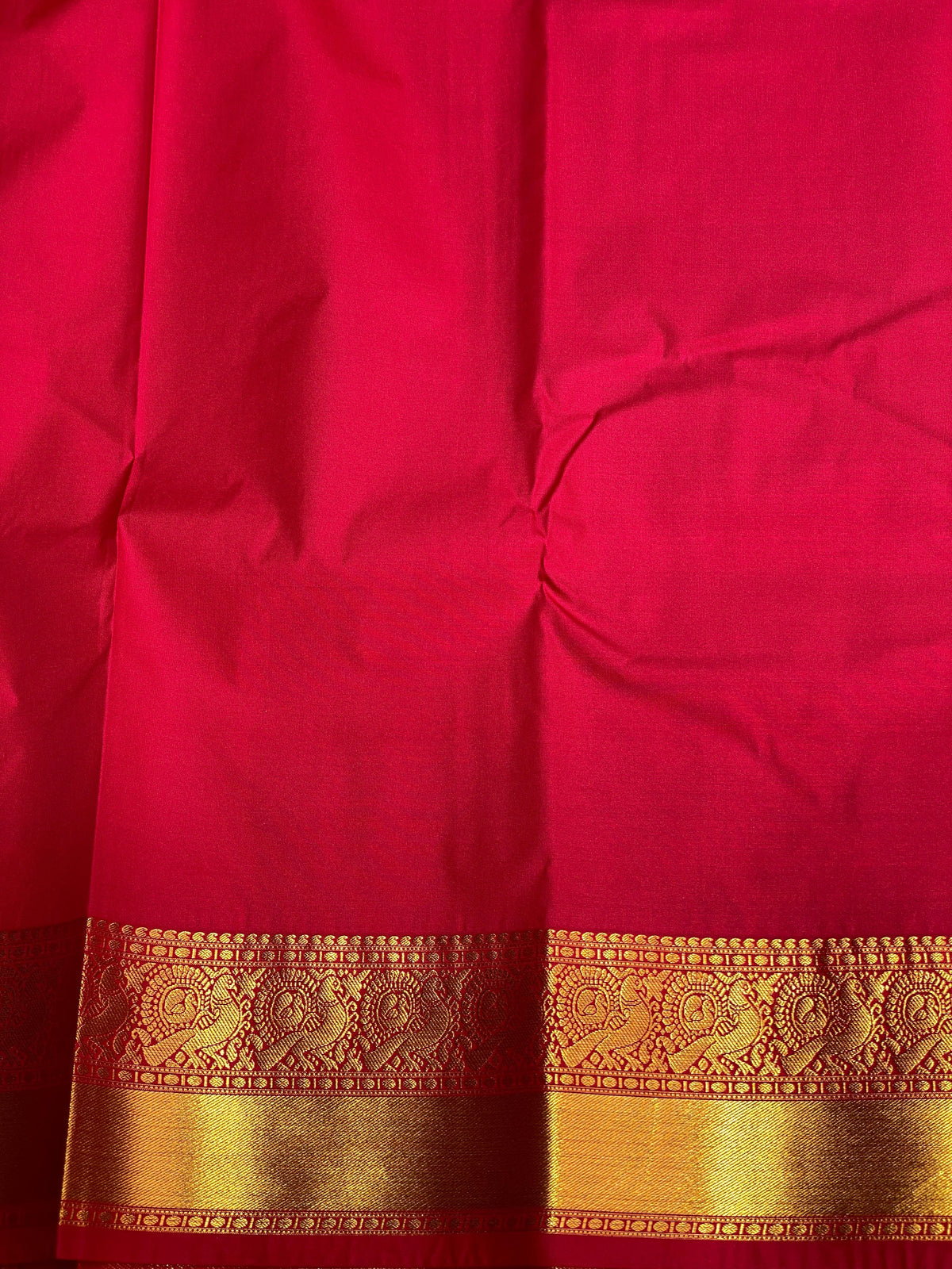 Purple and magenta Kanchipuram Silk saree - PPSILKE