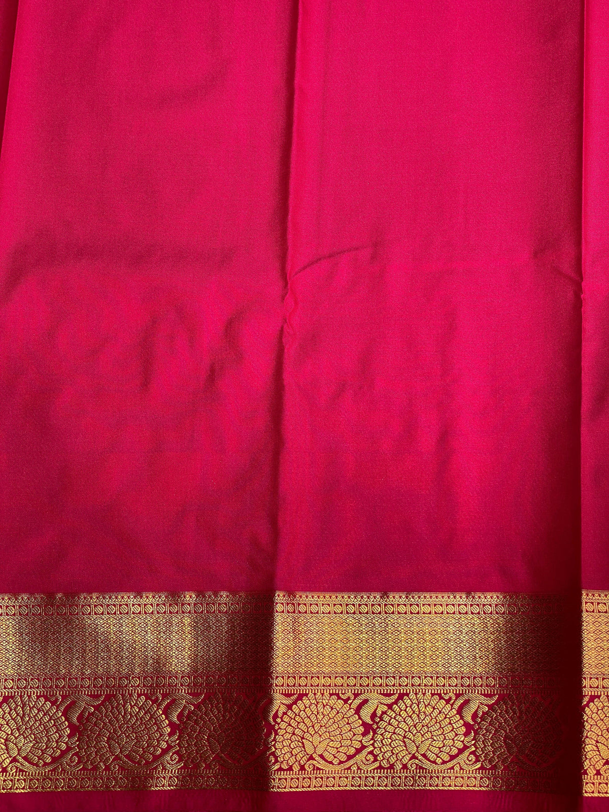 Green and magenta Kanchipuram Silk saree - PPSILKA
