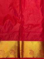 Maroon Bridal Kanchipuram Silk saree - PBRIDE1