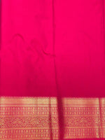 Peacock blue and magenta Kanchipuram Silk saree - PPSILKL