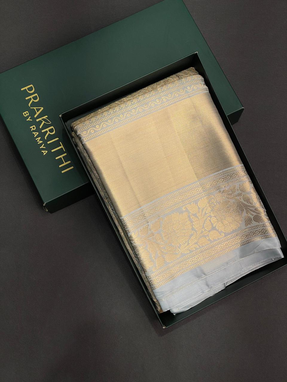 Bridal Tissue Kanchipuram Silk saree - PBRIDE7