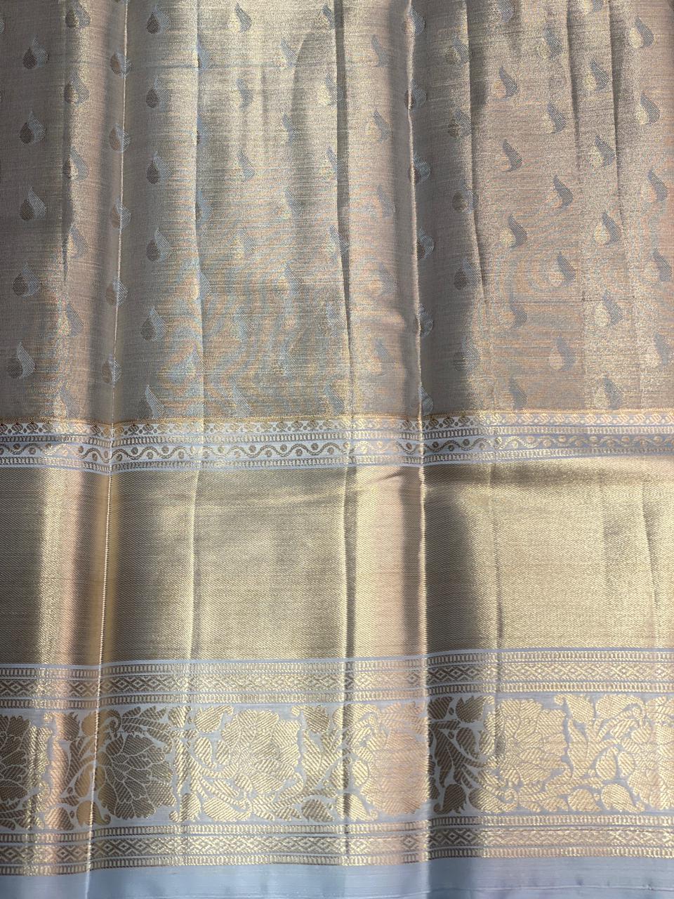 Bridal Tissue Kanchipuram Silk saree - PBRIDE7