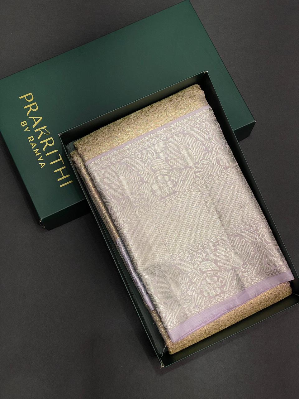 Bridal Tissue Kanchipuram Silk saree - PBRIDE9