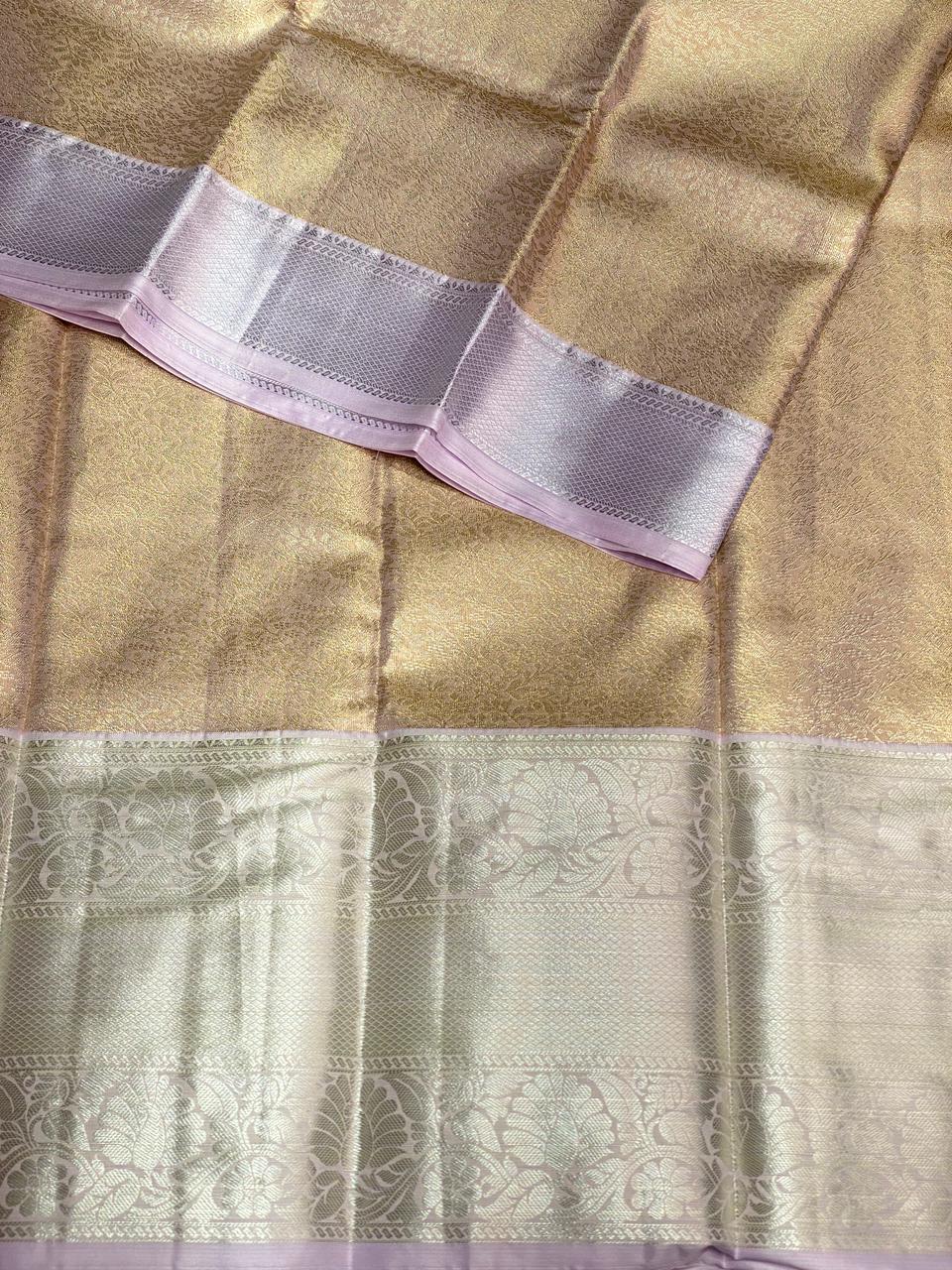 Bridal Tissue Kanchipuram Silk saree - PBRIDE9