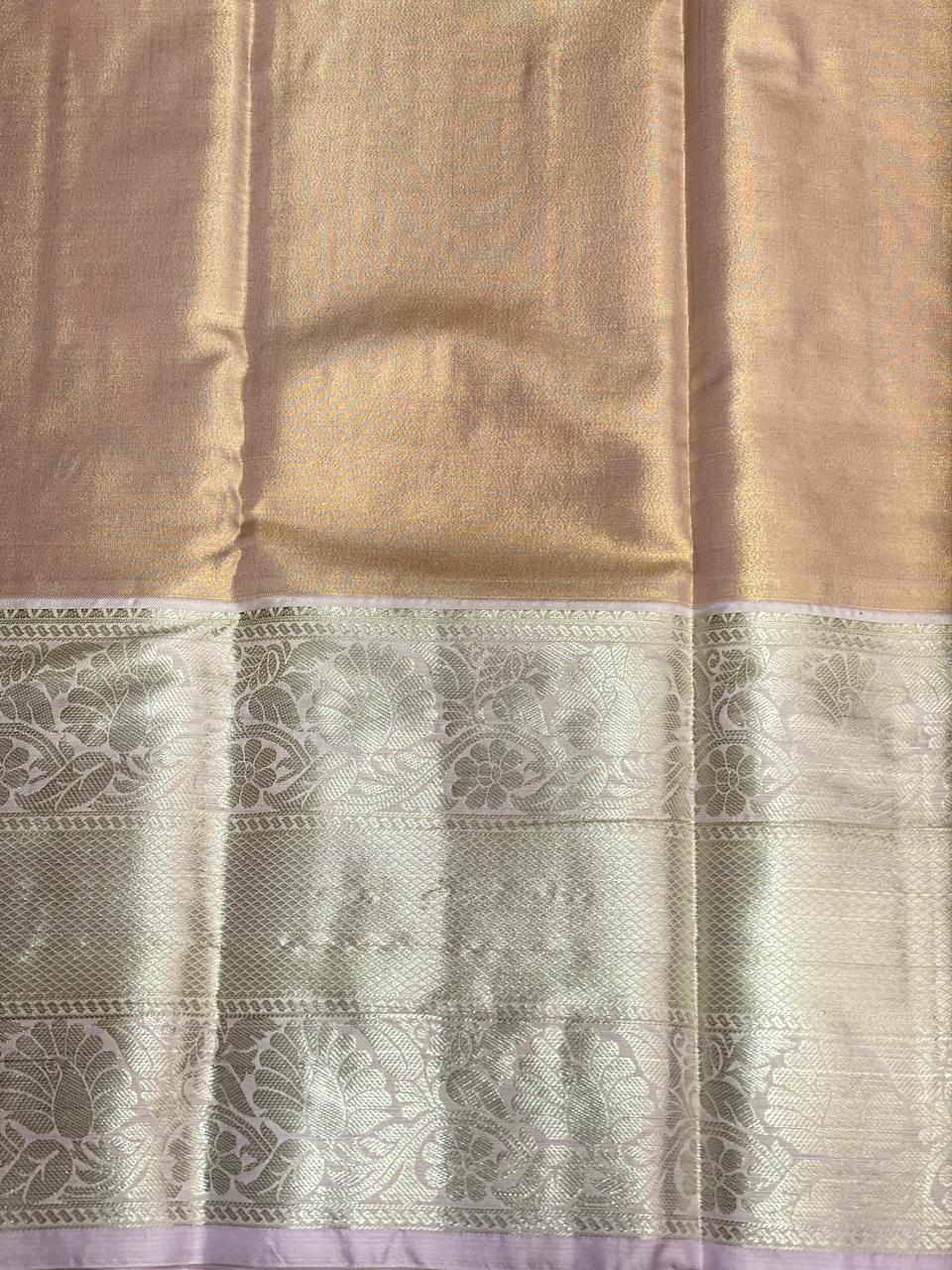 Bridal Tissue Kanchipuram Silk saree - PBRIDE9
