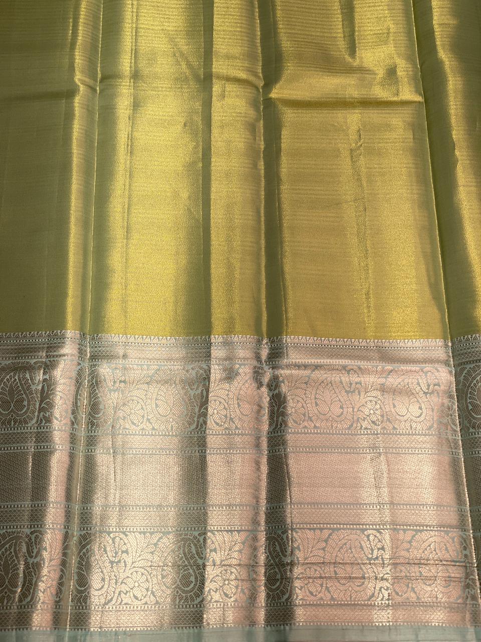 Bridal Tissue Kanchipuram Silk saree - PBRIDE8