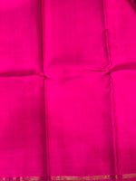 Magenta and yellow Pure Kanchipuram Silk saree - PPSILK15