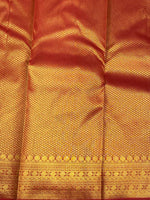 Maroon Pure organza Kanchipuram Silk saree - PPSILK20