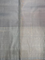 Pink and Grey pure Kanchipuram soft Silk saree - PPSILK26
