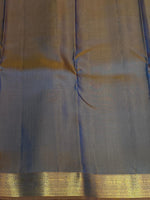 Blue pure soft Kanchipuram Silk saree - PPSILK50