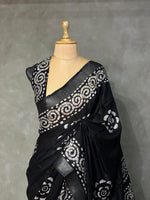Soft semi tusser saree - PST2