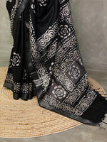 Soft semi tusser saree - PST2