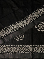Soft semi tusser saree - PST2
