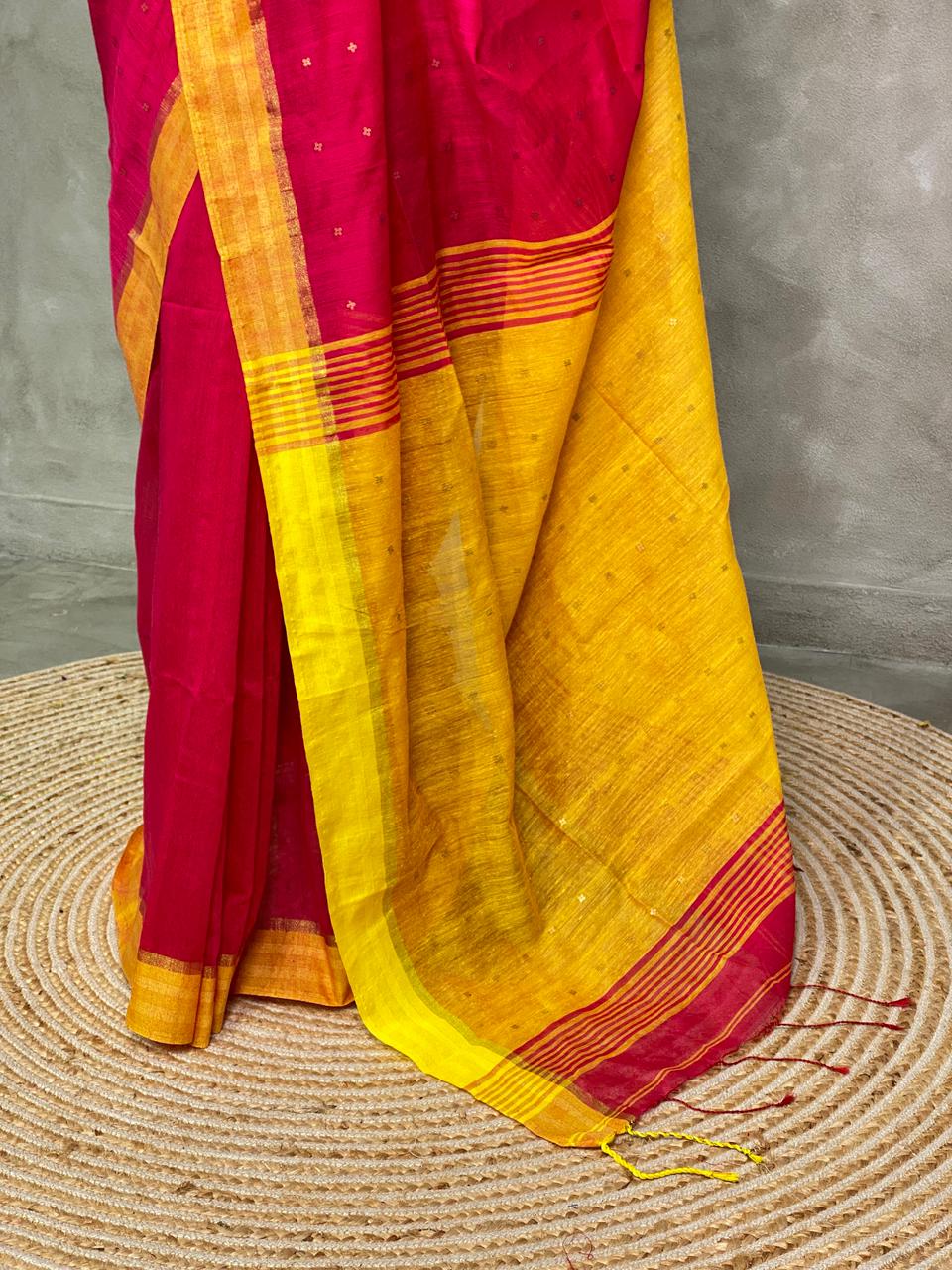Semi matka silk saree - PSC9