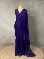 Pure organza saree- PSOA