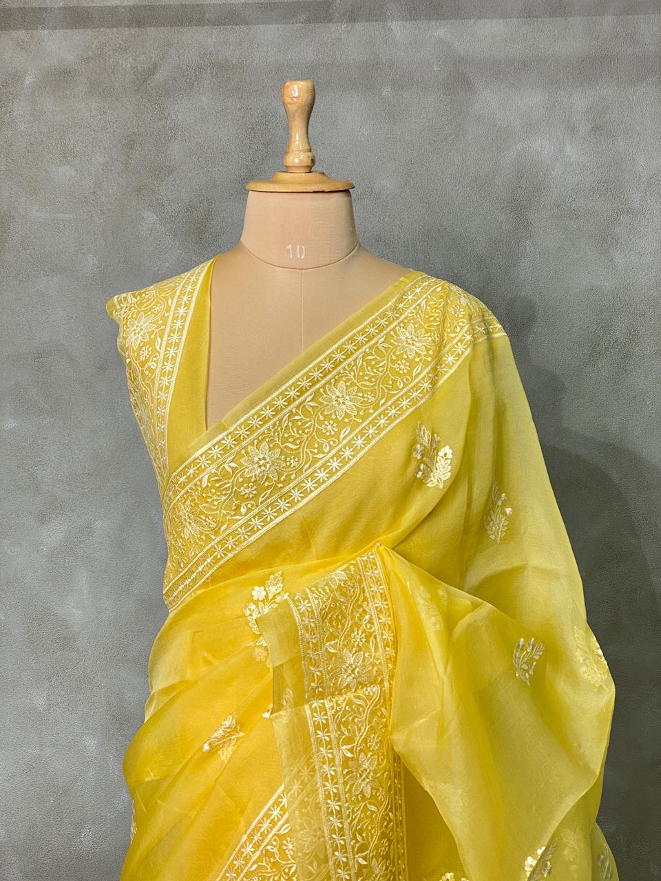 Pure organza saree- PSOY