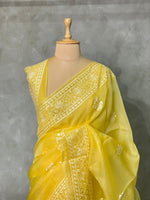Pure organza saree- PSOY