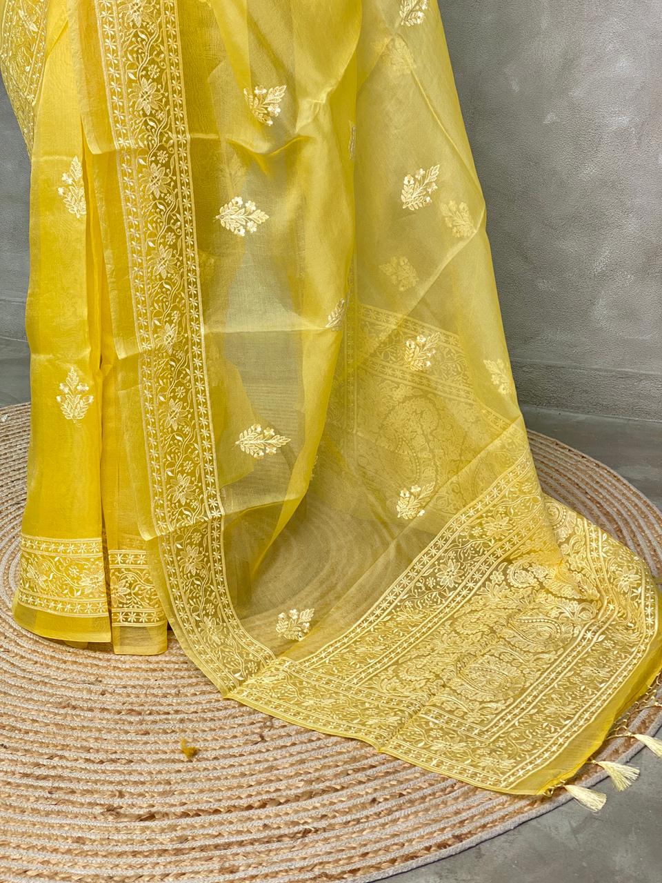 Pure organza saree- PSOY