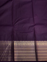Yellow and violet silk saree- PSSR16C
