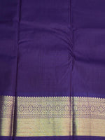 Redand violet silk saree- PSSR5