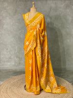 Soft semi tusser saree - PST3